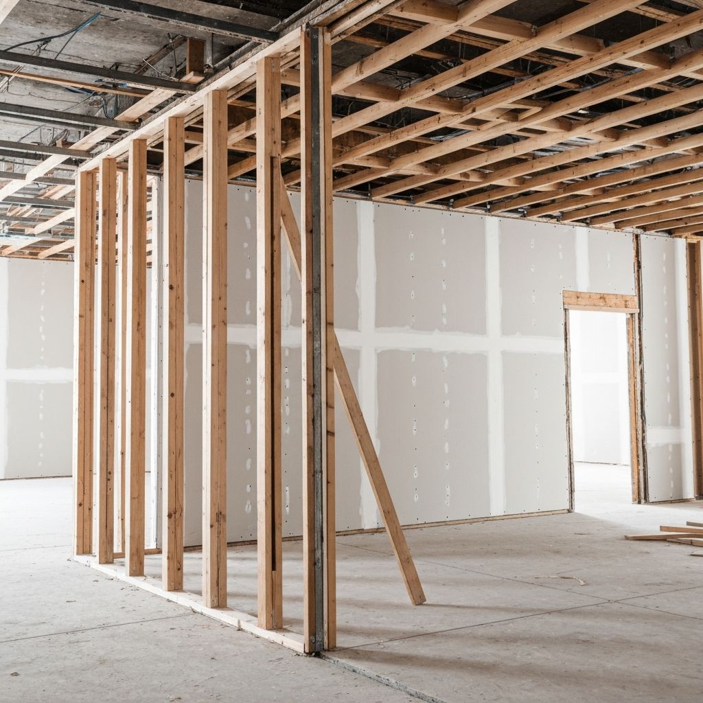 Interior commercial construction services